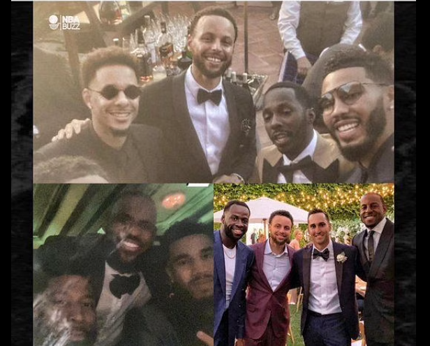 De nombreuses stars de la NBA ont assisté au mariage de Draymond Green