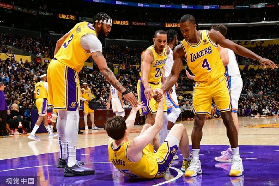 Les Lakers s’inclinent face aux Utah Jazz 116-139